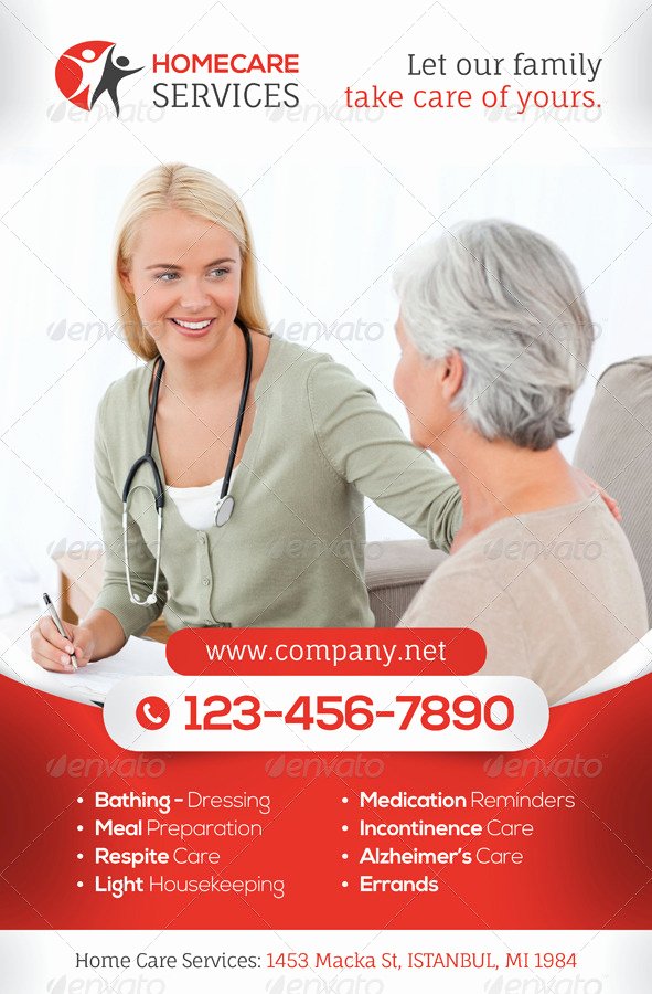 Home Health Care Flyers Best Of Home Care Services Banner Template by Grafilker