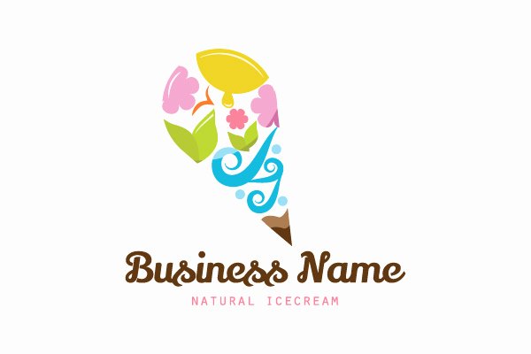 Ice Cream Restaurants Logos Best Of Natural Ice Cream Logo