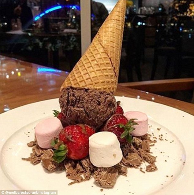 Ice Cream Restaurants Logos Fresh Melba Restaurant In Melbourne Makes M&amp;m S Naan Bread Stuffed with Ice Cream