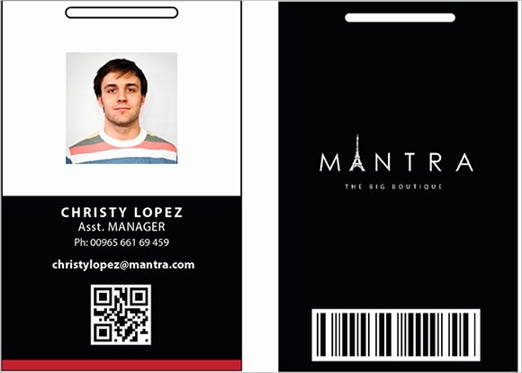 Id Badge Template Photoshop Luxury 36 Amazing Id Card Templates Ai Word Apple Pages