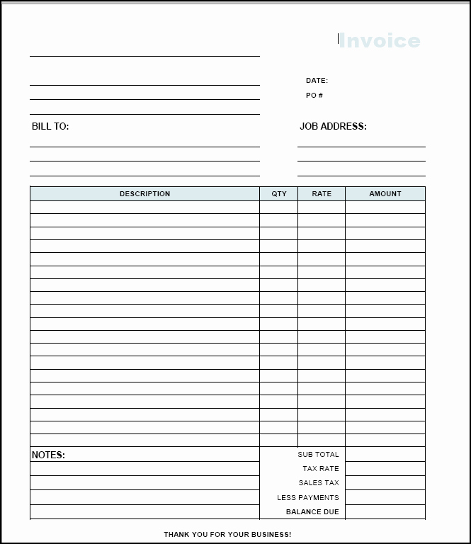 Independent Contractor Invoice Template Beautiful Contractor Invoice Template