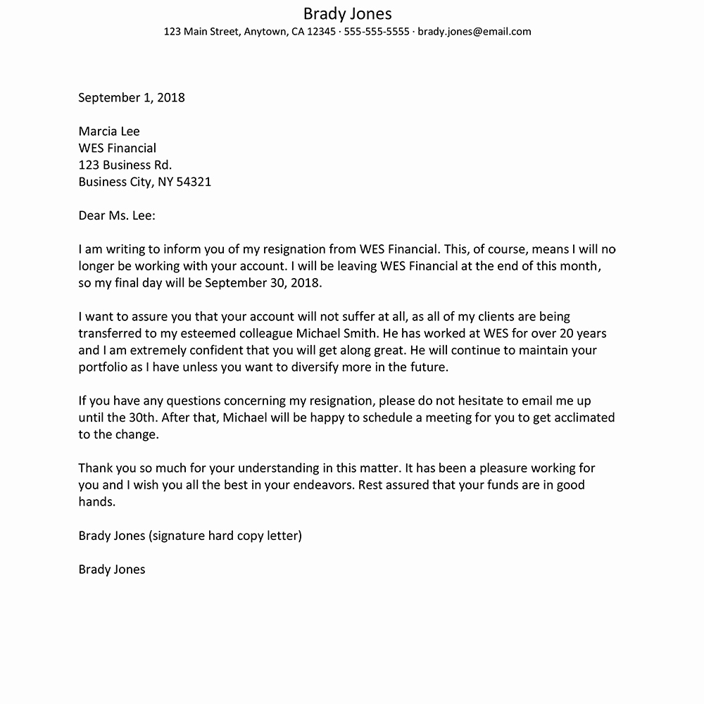 Independent Contractor Resignation Letter Fresh Sample Resignation Letter for Contractors and Clients