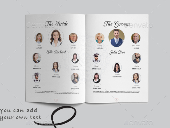 Indesign Wedding Program Template Awesome 10 Beautiful Wedding Brochure Templates – Psd Eps Ai Indesign Download