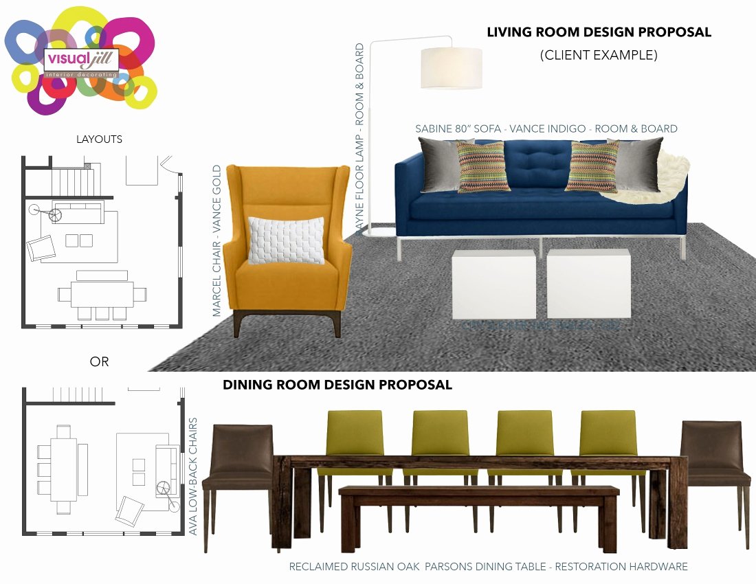 Interior Design Proposal Templates Luxury Visual Jill Design &amp; Decorating Services