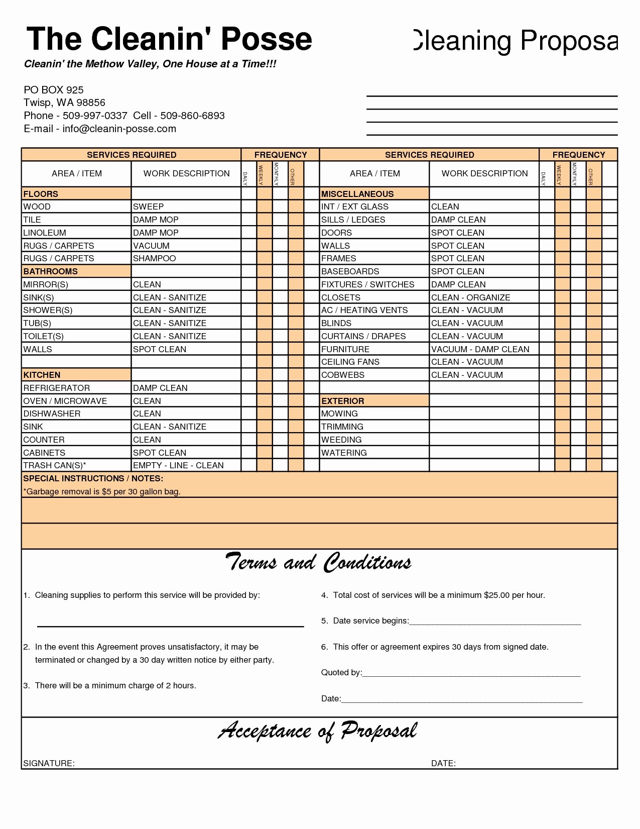 Invoice Template for Cleaning Services Best Of Cleaning Services Invoice Sample Invoice Template Ideas