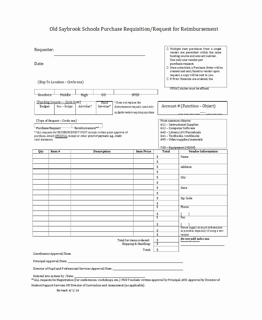 Lab Requisition form Template New 50 Professional Requisition forms [purchase Materials Lab]