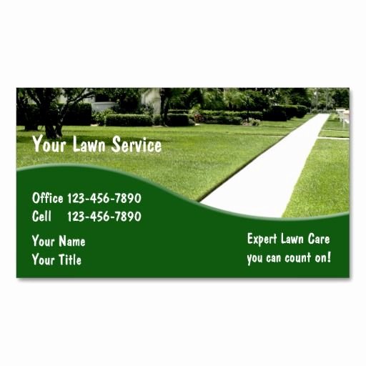Landscape Business Card Template Fresh 10 Images About Lawn Care Business Cards On Pinterest
