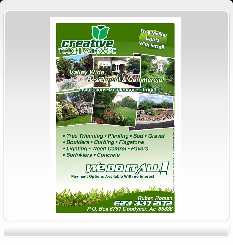 Landscaping Business Cards Templates Free Fresh Bl Design Landscaping Business Cards Learn How