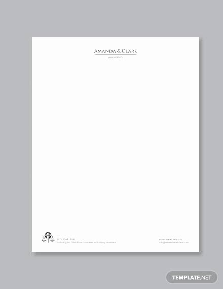Law Firm Letterhead Templates Unique Free 8 Sample Legal Letterhead Templates In Illustrator Indesign Ms Word