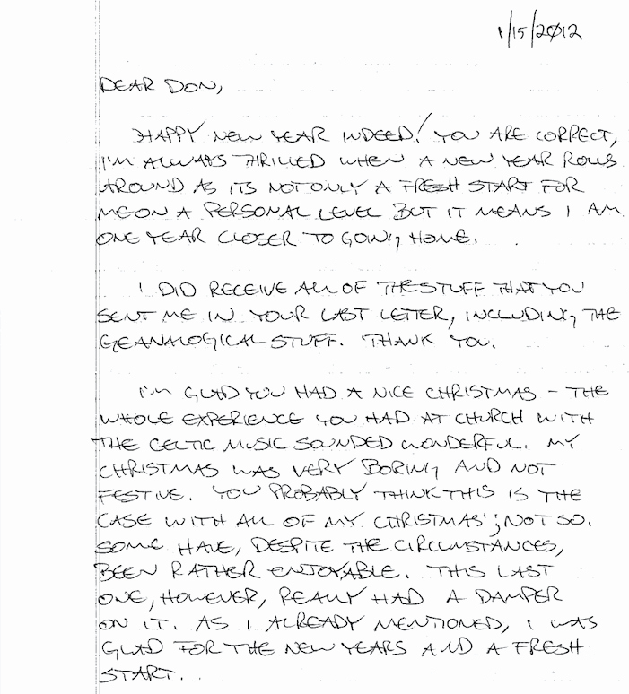 Letter to Boyfriend In Jail Best Of the Pen Pal Romances Of Writeaprisoner the Kernel