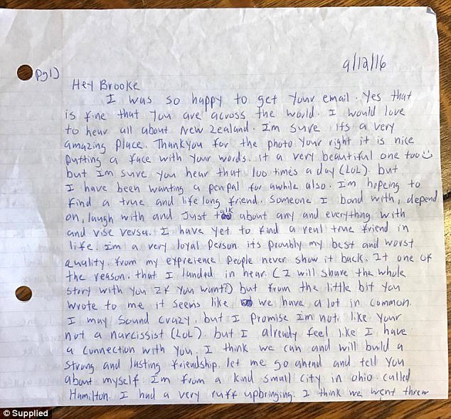 Letter to Boyfriend In Jail Fresh Woman Travels to Us to Meet Her Murderer Boyfriend In Jail