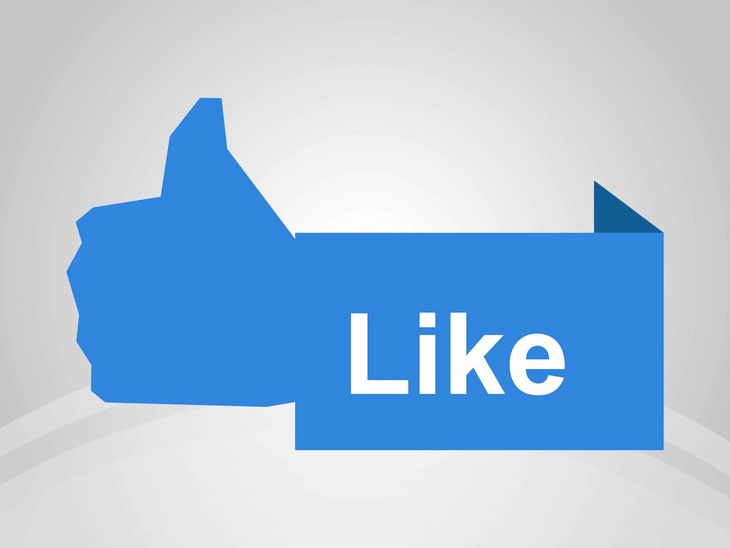 Like Us On Facebook Vector Unique Like Banner Vector Art &amp; Graphics