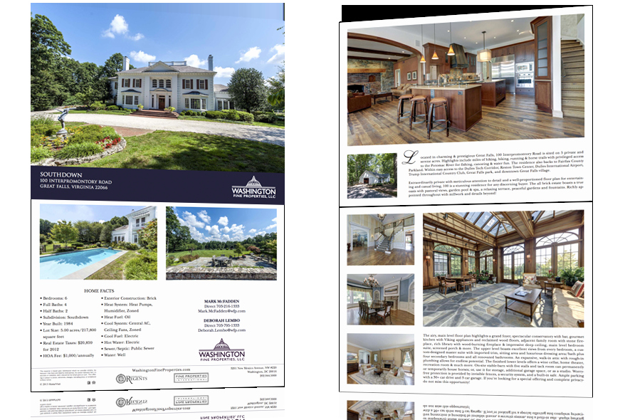 Luxury Real Estate Brochures New Homevisit Product Pricing