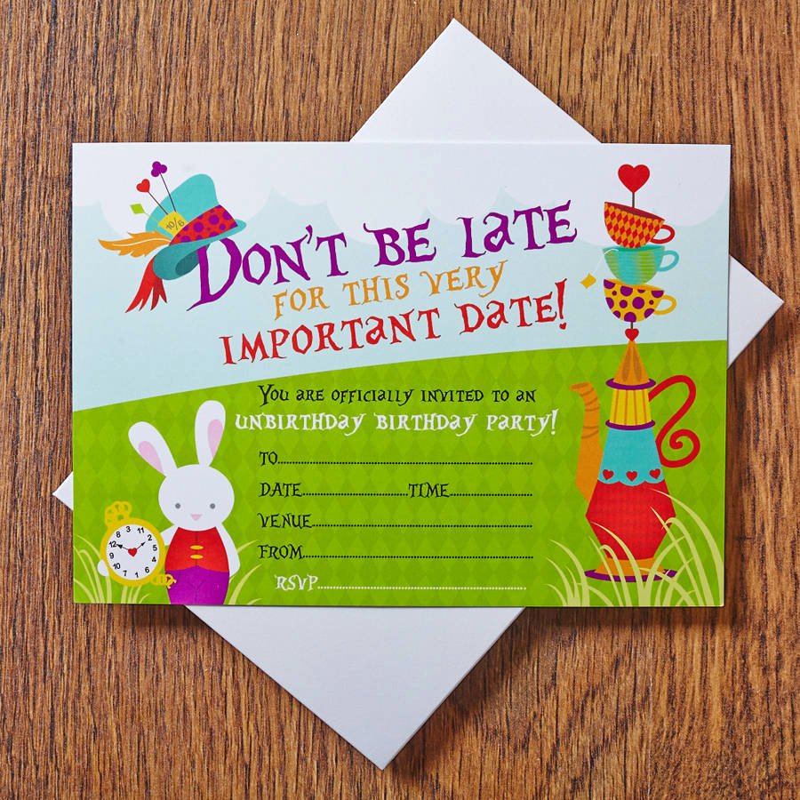Mad Hatter Tea Party Invites Best Of Mad Hatter Tea Party Invitations by Feather Grey Parties