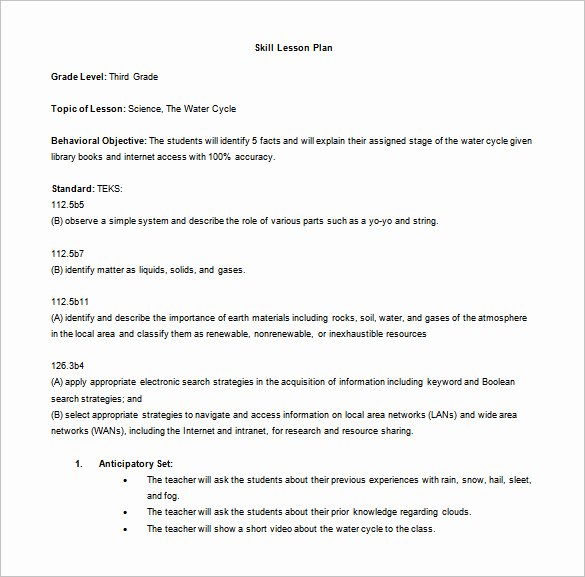 Madeline Hunter Lesson Plan Template Beautiful Madeline Hunter Lesson Plan Template – 6 Free Sample Example format Download
