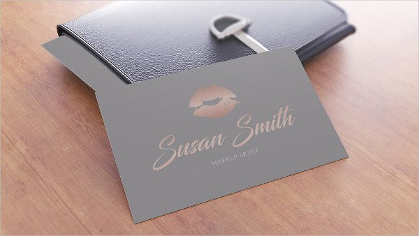 Makeup Artist Business Card Awesome 15 Makeup Artist Business Cards In Psd Vector Eps Ai Word