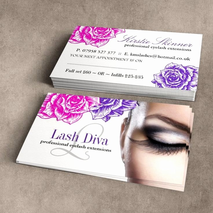 makeup artist business cards