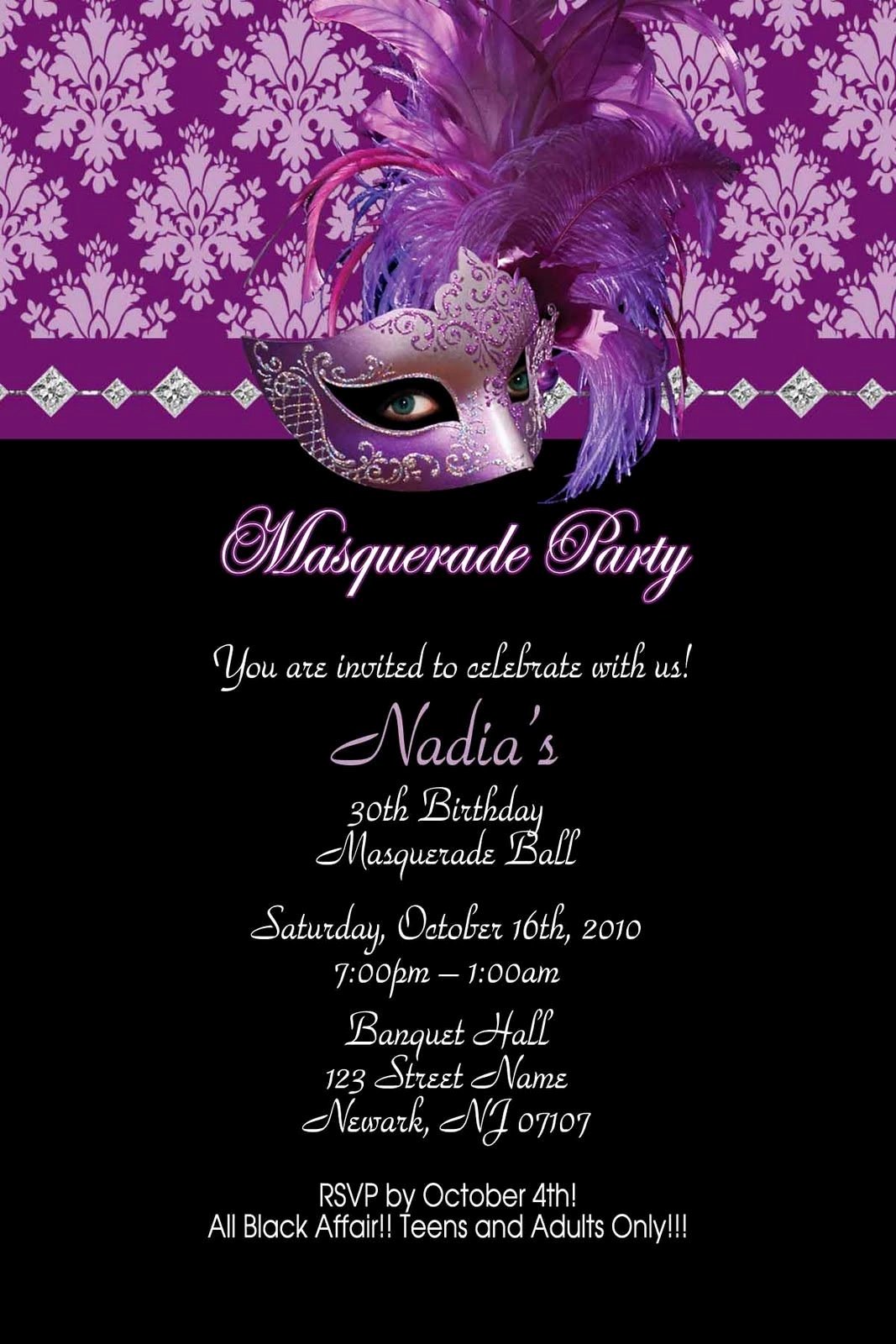 Masquerade Invitations for Sweet 16 Awesome Pin On Shyanne and Madi Masquerade