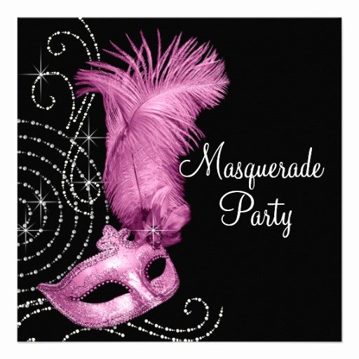 Masquerade Invitations Template Free Beautiful Personalized Elegant Masquerade Party Invitations