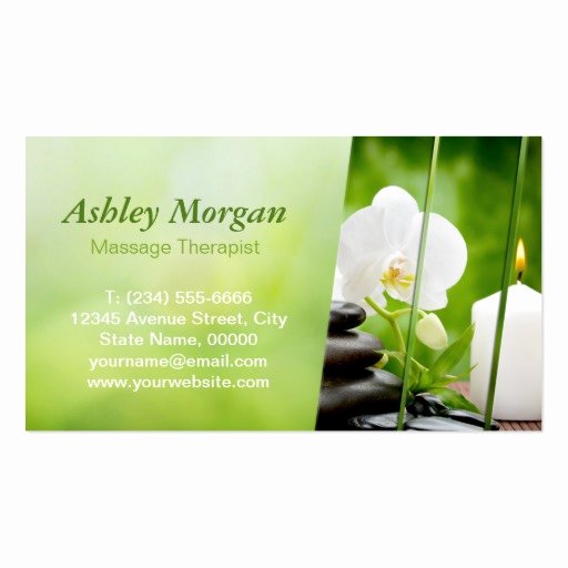 Massage therapist Business Cards Example Luxury Premium Massage Business Card Templates