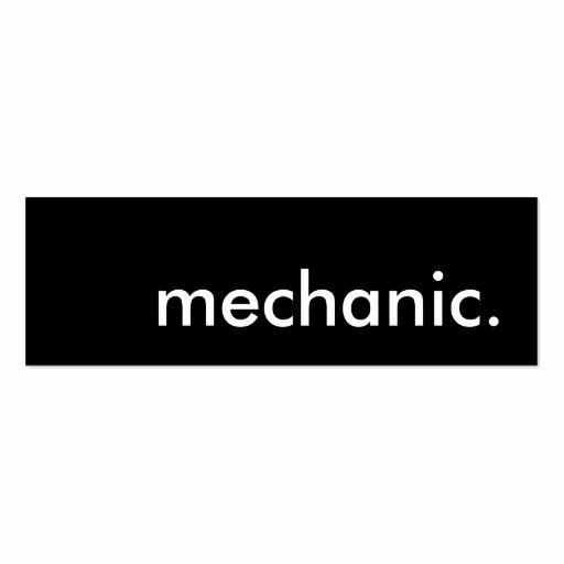 Mechanic Business Cards Templates Free Fresh Automotive Business Card Templates