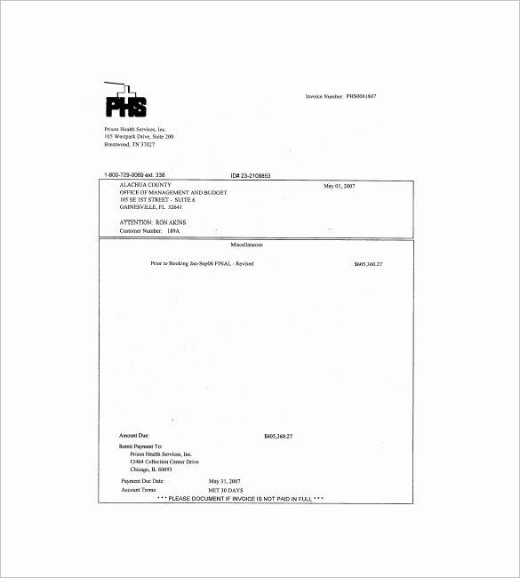 Medical Bill Template Pdf Awesome Medical Health Invoice Templates – 16 Free Word Excel