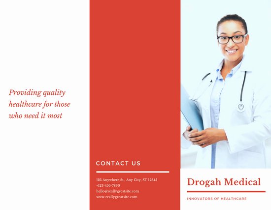 Medical Brochure Templates Free Awesome Customize 43 Medical Brochure Templates Online Canva
