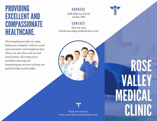 Medical Brochure Templates Free Awesome Customize 56 Medical Brochure Templates Online Canva