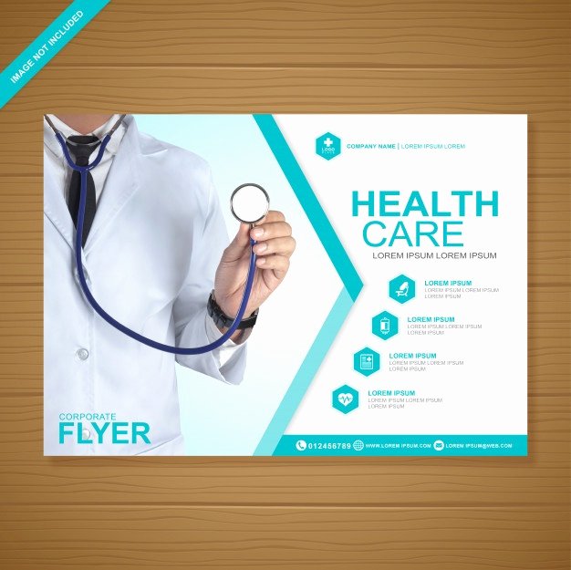 Medical Brochure Templates Free Inspirational Medical Brochure Template Vector
