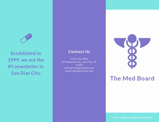 Medical Brochure Templates Free Lovely Customize 43 Medical Brochure Templates Online Canva