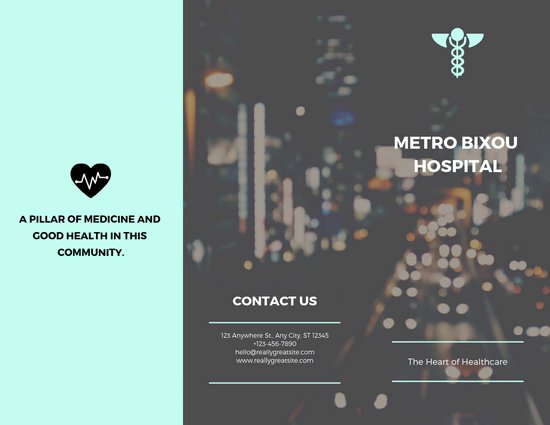 Medical Brochure Templates Free Lovely Customize 43 Medical Brochure Templates Online Canva