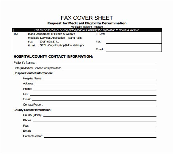Medical Fax Cover Sheet Awesome Medical Fax Cover Sheet 14 Documents In Pdf Word