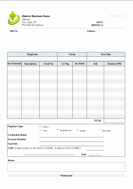 Medical Records Invoice Template Beautiful Medical Invoice Template Free and software Reviews Cnet Download