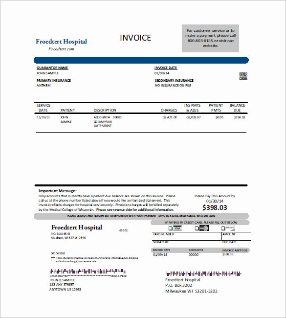 Medical Records Invoice Template Luxury Medical Invoice Template 12 Free Word Excel Pdf format Download