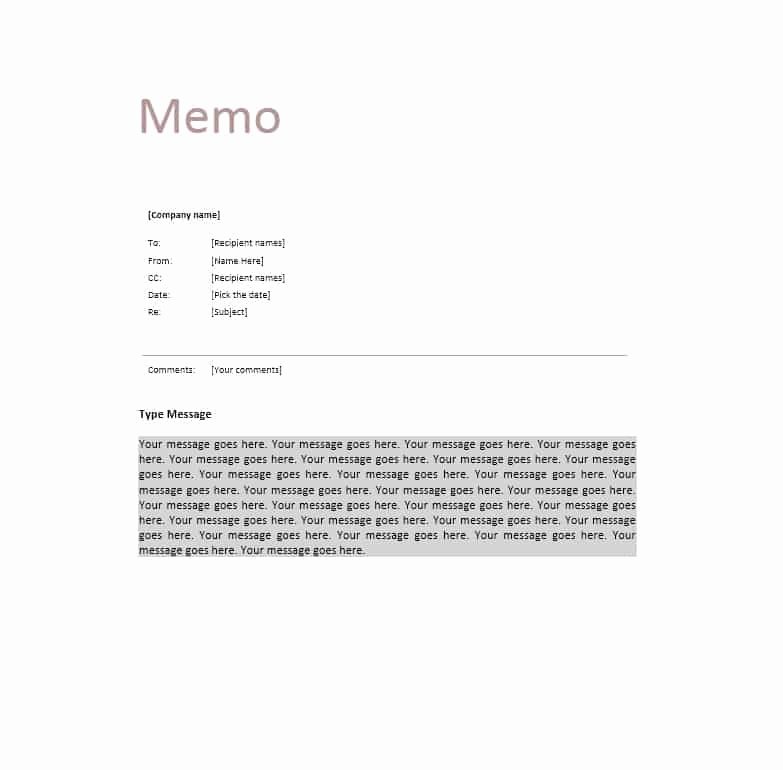 Memo Template Google Docs Beautiful 5 Sample Business Memo Templates Example Doc Word Pdf