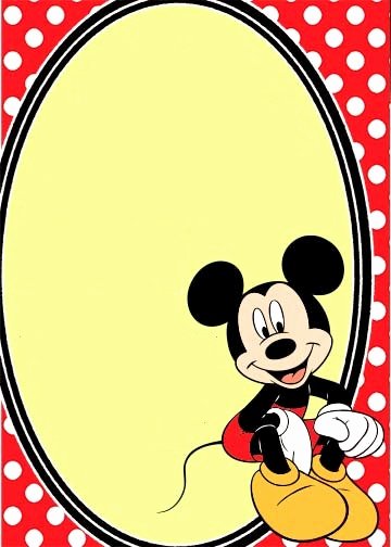 Mickey Mouse Birthday Card Template Elegant Free Printable Mickey Mouse Birthday Cards