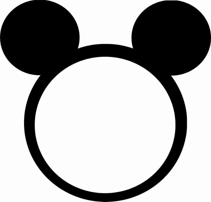 Mickey Mouse Face Template Lovely 254 Best Images About Svg Disney On Pinterest