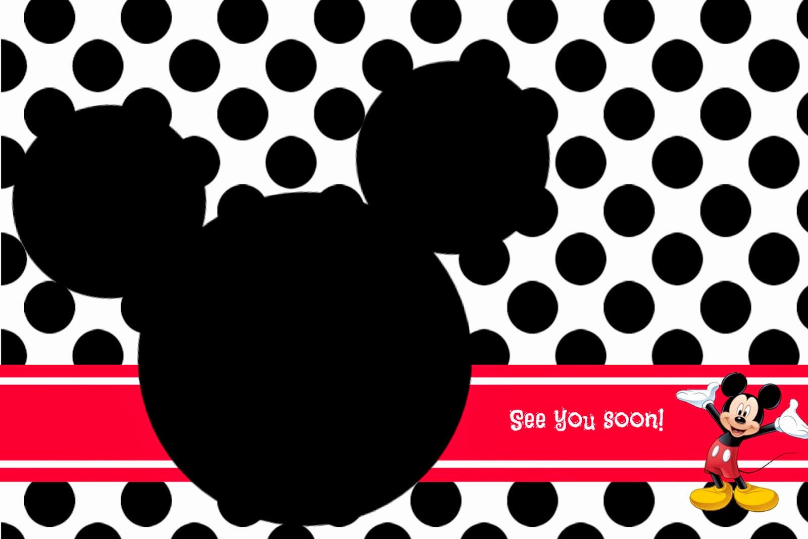 Mickey Mouse Invitations Templates Unique Random Ramblings