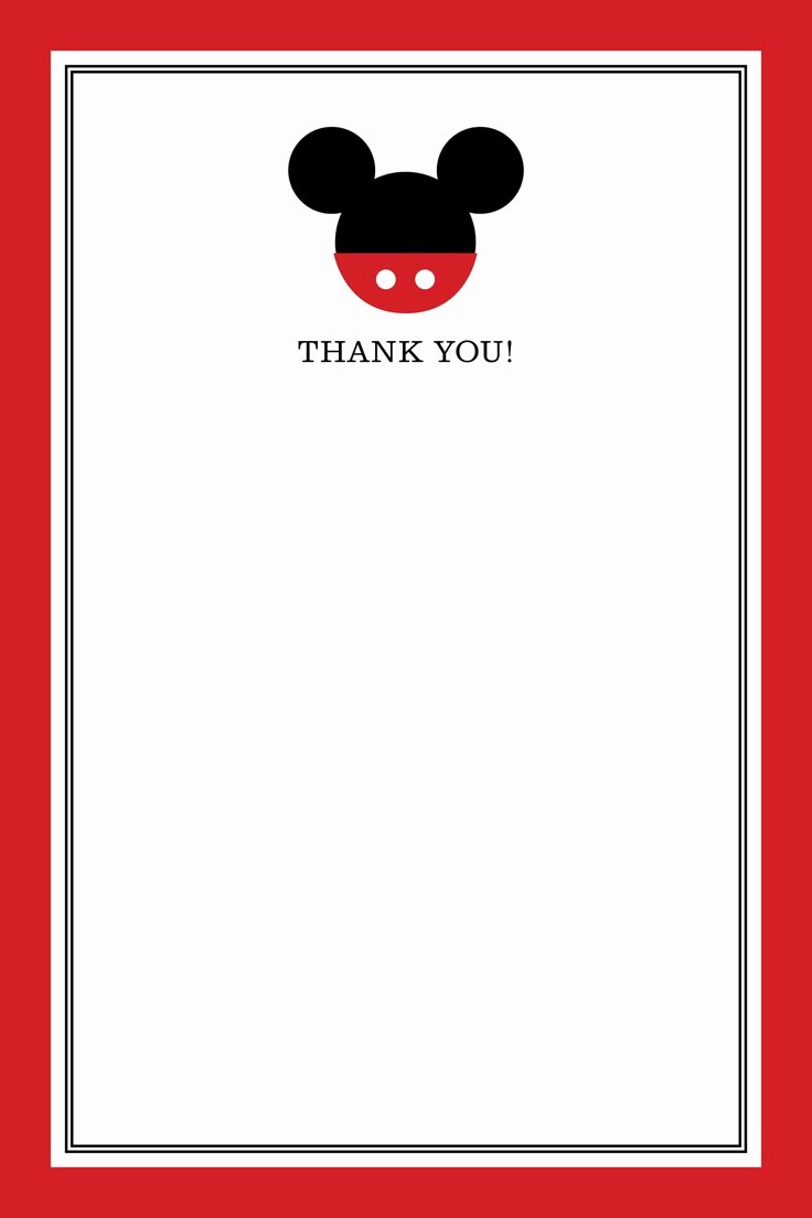 Mickey Thank You Cards Luxury 428 Best Mickey Minnie Mouse Images On Pinterest
