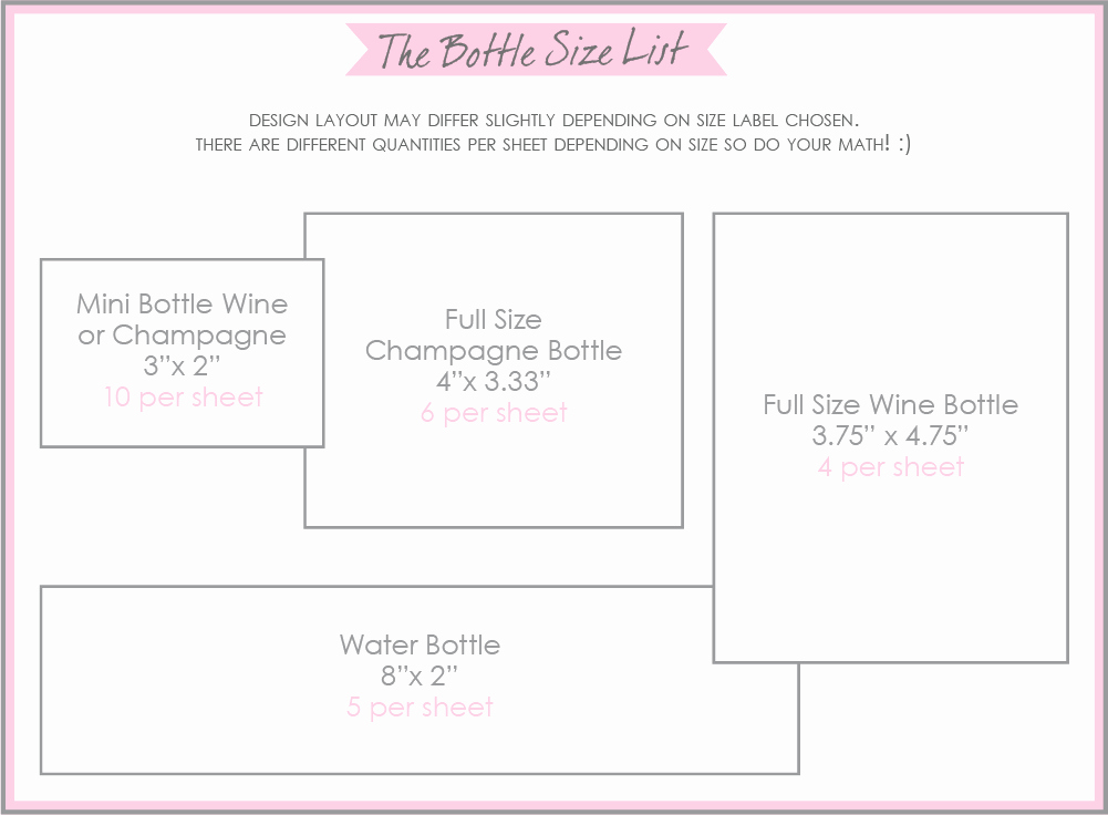 Mini Champagne Bottle Labels Template Luxury Will You Be My Bridesmaid Simple &amp; Sweetcustom Bottle Labels Sweet Sanity