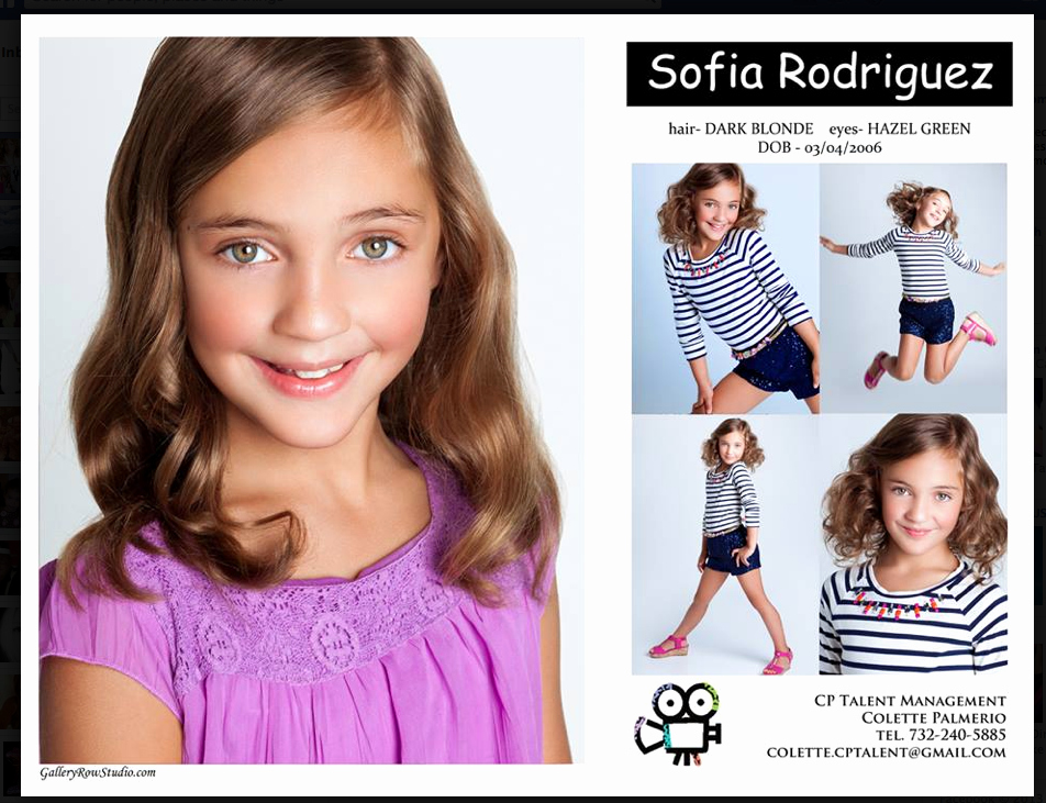 Model Comp Card Examples Fresh Kid P Cards for Modeling Inspirations Pinterest