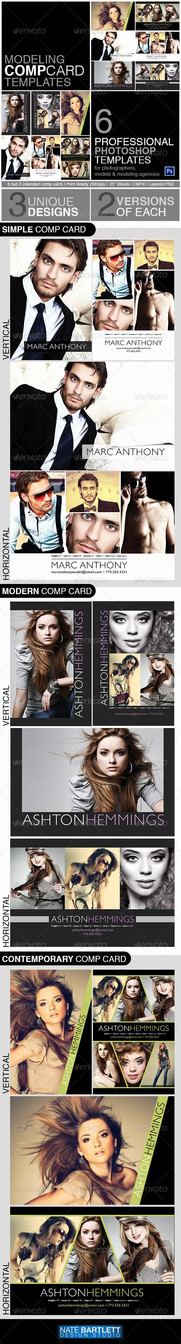 Model Comp Card Template Lovely Model P Card Template Kit by Natedilli