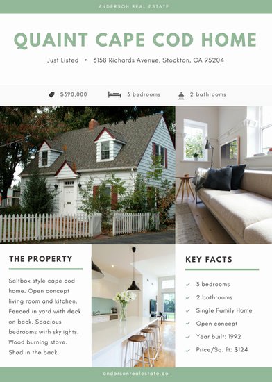 Modern Real Estate Flyers Beautiful Customize 95 Real Estate Flyer Templates Online Canva