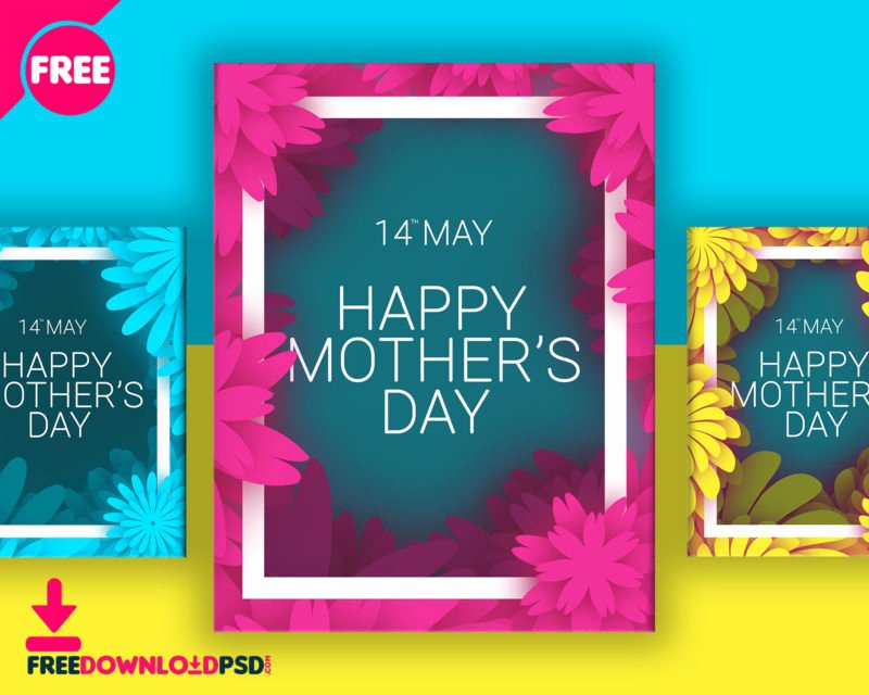 Mother Day Flyer Template Free Unique [download] Mothers Day Colorful Flyer
