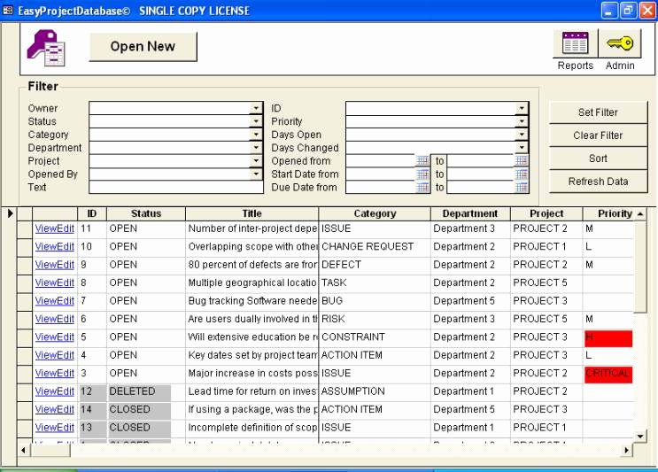 Ms Access Project Management Template Awesome Page 22 Of Project Management software Business Project Management