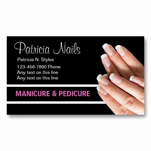 Nails Business Cards Design Beautiful 16 Best Images About Nail Tech Business Cards On Pinterest