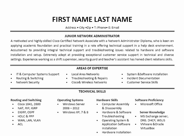 Network Engineer Resume Sample Lovely Pin by Resumetemplates101 On Best Network Engineer