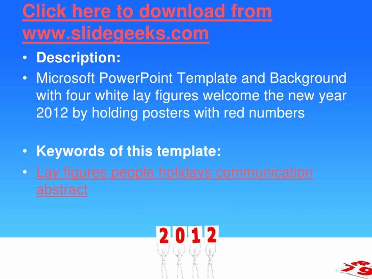 New Year Powerpoint Templates Luxury Wel E New Year Power Point Templates