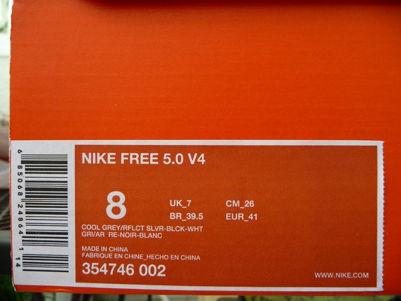 Nike Shoe Box Label Template Unique Unboxing and First Impressions Of Nike Free 5 0 V4