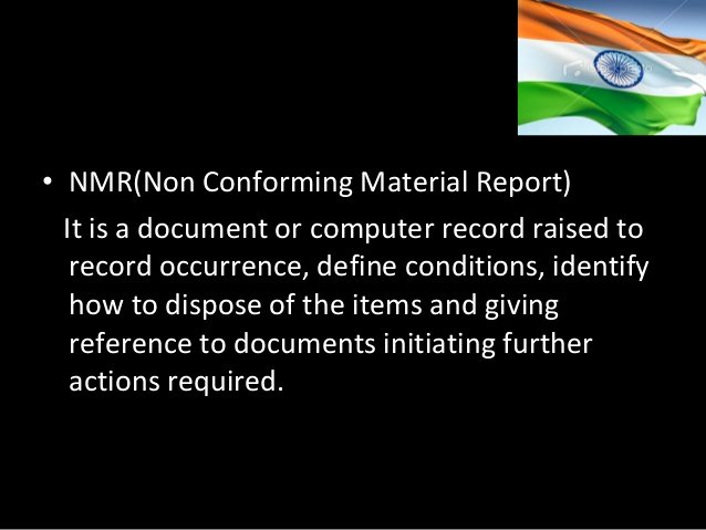 Non Conforming Material Report Beautiful Managing Non Conformance Colonel Sri Titto Sunny